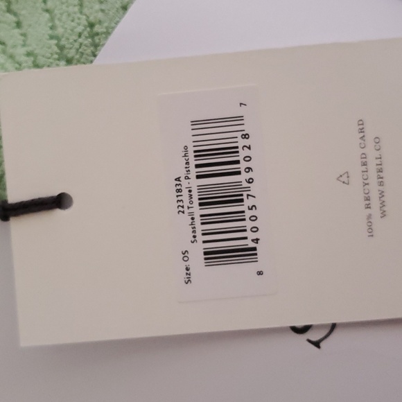 NWT SPELL SEASHELL BEACH TOWEL - Picture 5 of 5